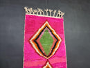 Custom Moroccan Pink Runner Rug - Handcrafted Berber Wool Rug, Hallway Runner, Modern Beni Ourain Design, handmade moroccan runner rug