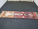 Authentic Moroccan Shag Runner Rug - Bohemian Berber Entryway Rug 1.6 x 28 ft ( 49 x 853 cm )