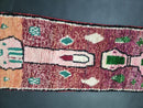 Authentic Moroccan Shag Runner Rug - Bohemian Berber Entryway Rug - Custom Sizes Available - Handmade Hallway & Kitchen Runner