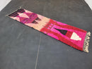 Custom Handmade Moroccan Runner Rug | Berber Narrow Striped Carpet | Kitchen Rug Runner | 100kends Rug | Washable Runner Rug