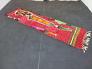Custom Morocan Rug Runner | Red Wool Shag Handwoven Carpet | Hallway & Kitchen Runner 2x12 | Handmade Boujaad Rug | Modern Decor by 100kends