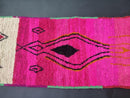 Custom Moroccan Runner Rug - Authentic Handwoven Wool Carpet with Geometric Patterns - Boujaad Wool Corridor & Stairs Rug by 100kends