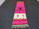 Custom Moroccan Runner Rug - Authentic Handwoven Wool Carpet with Geometric Patterns - Boujaad Wool Corridor & Stairs Rug by 100kends