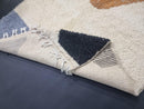 Custom Handmade Moroccan Wool Rug – Abstract Art Design, High-Quality Boujad Rug, Available in Custom Sizes