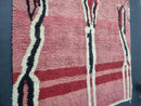 Handmade Moroccan Rug - High Pile Groovy Beni Ourain Wool Rug for Living Room & Bedroom, Custom Sizes Available - by 100kends