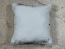 Moroccan Handwoven Pillow - Cozy Textured Bohemian Wool Throw Pillow for Home Décor – 16 Inches Square Pillow Cover by 100kends