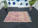 Custom Handmade Moroccan Wool Rug - Shaggy Handwoven Area Rug 8x10, 9x12, Vibrant Wool Rug, Perfect for Home Decor