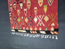 Custom Handmade Moroccan Wool Rug – Red and Black Rug with Unique Patterns, Available in All Sizes, Perfect rug for Home Decor by 100kends