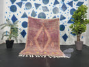 Custom Handmade Moroccan Wool Rug - Shaggy Handwoven Area Rug 8x10, 9x12, Vibrant Wool Rug, Perfect for Home Decor