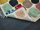 Custom Moroccan Wool Rug - Handmade Berber Area Rugs, Boujaad Tapis Marocain, Authentic 10x12 ft custom Woven Carpet by 100kends