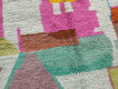Custom Moroccan Rug - Handwoven Modern Art Beni Ourain Wool Rug | Bohemian Berber Rug | 3x5 ft to 15x15 ft, Custom Sizes Available