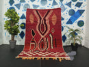 Moroccan Custom Beni Ourain Wool Rug - Handmade Berber Carpet - Fluffy Tribal Area Rug for Living Room - Custom Sizes Available by 100kends