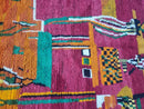 Custom Moroccan Wool Rug - Handmade Berber Boujad Rug with Contemporary Design (Sizes 3x5 to 15x15 ft) , handmade moroccan rug by 100kends