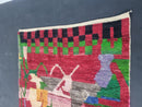 Custom Red Moroccan Wool Rug - Bohemian Tribal Design | 6x9, 9x12, 8x10 & More Sizes | Large Living Room Red Pink Area Rug by 100kends