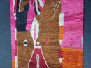 Vibrant Handmade Morocan Wool Rug - Beni Ourain, Berber Style, Boho Area Rug for Bedroom or Living Room - Custom Sizes Available by 100kends