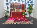 Custom Moroccan Wool Rug - Hand-Tufted Bohemian Berber Boujad Rug 6x9, 8x10, 9x12, Fabulous Contemporary Design Area Rug