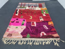 Custom Moroccan Wool Rug - Hand-Tufted Bohemian Berber Boujad Rug 6x9, 8x10, 9x12, Fabulous Contemporary Design Area Rug