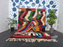 Custom Handmade Moroccan Berber Rug - Vibrant Shag Area Rug - 3x5 to 15x15 ft - Moroccan Rug 8x10, 9x12, Beni Ourain Style by 100kends