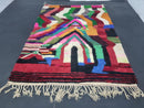 Custom Handmade Moroccan Berber Rug - Vibrant Shag Area Rug - 3x5 to 15x15 ft - Moroccan Rug 8x10, 9x12, Beni Ourain Style by 100kends