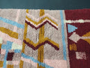 Custom Moroccan Wool Rug | Handmade Boujaad Rug | Vibrant Berber Carpet | Bohemian Tufted Rug 8x10 | Moroccan Rug 9x12 | Custom size rug