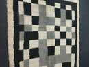 Custom Moroccan Handmade Wool Rug – Black & White Berber Rug, Perfect for Stairs, Kitchens, or Large Spaces, Available in All Sizes