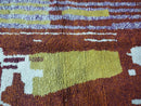 Handmade Moroccan Boujaad Wool Rug – Custom Sizes from 3x5 to 15x15 ft – Beni Ourain Inspired, Area Rug, Moroccan Carpet by 100kends