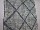 Stunning Handmade Black Moroccan Boujad Rug - Custom Sizes - Boho Contemporary Area Rug - Wool Rug with Fringe Options
