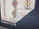 Custom Moroccan Rug - Multicolor Wool Berber Rug with Modern Abstract Design for Living Room - Beni Ourain Style Area Rug by 100kends