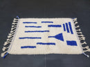 Custom Moroccan Shag Rug | Handmade Berber Wool Rug for Living Room | Beni Ourain Rug in Various Sizes, high quality rugs by 100kends