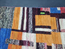 Handmade Moroccan Custom Boucherouite Rug - Unique Berber Azilal Carpet - Wool Rug in Various Sizes - Moroccan Rugs for Home Decor