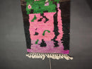 Custom Handmade Moroccan Boujaad Runner Rug - Colorful Berber Wool Rug - Hallway Carpet - Authentic Wool Rug Runner - Beni Ourain Style rug