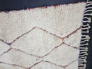 Custom Handmade Moroccan Wool Rug - Berber Beni Ourain Rug for Living Room, Bedroom, or Boho Decor - Available in Custom Sizes