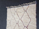 Custom Handmade Moroccan Wool Rug - Berber Beni Ourain Rug for Living Room, Bedroom, or Boho Decor - Available in Custom Sizes
