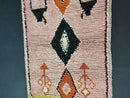 Custom Moroccan Rug - Handmade Wool Berber Beni Ourain Rug - Bohemian Azilal Rug - Custom Size Kilim Rug - Moroccan rug for any room Décor