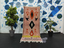 Custom Moroccan Rug - Handmade Wool Berber Beni Ourain Rug - Bohemian Azilal Rug - Custom Size Kilim Rug - Moroccan rug for any room Décor