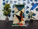 Custom Moroccan Rug - Handmade Wool Berber Carpet - Abstract Gray & White Azilal Rug - Large Area Moroccan Carpet - Custom Made Berber Rug