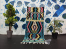 Handmade Moroccan Rug - Blue and Pink Boho Rug - Custom Rug Size - Colorful Tufted Rug - Soft Beni Ourain 6x10 - Modern Rug 9x12 by 100kends