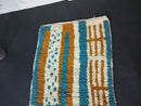 Custom Moroccan Runner Rug - Green Orange Boho Decor Rug - Long Runner Rug for Hallway, Bathroom, Kitchen - Custom Size Rugs by 100kends