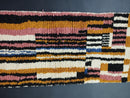 Handmade Moroccan Runner Rug - Bohemian Hallway Rug - Boujaad Entryway Runner - Colorful Wool Rug - Long Rug Runner - Custom Sizes