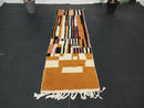 Handmade Moroccan Runner Rug - Bohemian Hallway Rug - Boujaad Entryway Runner - Colorful Wool Rug - Long Rug Runner - Custom Sizes