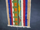 Handmade Moroccan Wool Runner Rug – Authentic Berber Shag Rug for Hallway, Entry, Kitchen – Custom Sizes, Fringe Options Available