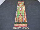 Custom Moroccan Runner Rug - Handmade Green Berber Hallway Rug 2.7 x 24.6 ft ( 85 x 750 cm )