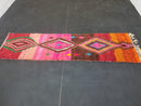 Custom Colorful Moroccan Wool Runner Rug – Beni Ourain Teppich – Long Carpet for Hallways – Natural Wool Moroccan Runner Rug