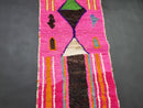 Custom Moroccan Runner Rug – Handmade Wool Berber Carpet, Bohemian Boujaad Hallway Rug, Unique Tapis Marocain by 100kends