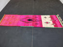 Custom Moroccan Runner Rug - Authentic Handwoven Wool Carpet with Geometric Patterns - Boujaad Wool Corridor & Stairs Rug by 100kends