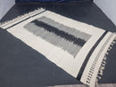 Custom Moroccan Rug - Handmade Beni Ourain Wool Rug | Grid Berber Rug | Custom Size Rug 3x5 to 15x15 | Hand-Knotted Moroccan Carpet