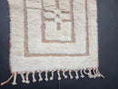 Custom Moroccan Rug - 9x12 Moroccan Rug Wool - Shaggy White Boujaad Carpet - Soft Moroccan Rug for Living Room - Morocacn rug By 100kends