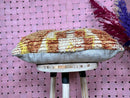 Handmade Moroccan Wool Cushion - Boho Shag Pillow for Neutral Home Decor - Artisan Moroccan Lumbar Pillow 16x24 Inches by 100kends