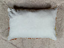 Handmade Moroccan Wool Cushion - Boho Shag Pillow for Neutral Home Decor - Artisan Moroccan Lumbar Pillow 16x24 Inches by 100kends