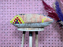 Handmade Moroccan Wool Pillow - Boho Berber Style Lumbar Cushion - Soft Shaggy Decor - Neutral Pink Wool Artisan Pillow - 13x21 Inches